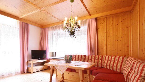 Living room - Peaceful Holiday Home in Leogang With Garden (Leogang)
