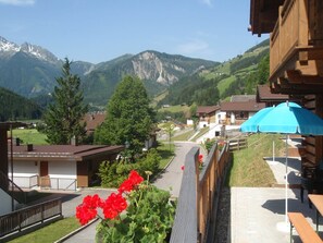 Chalet | Blick von der Unterkunft