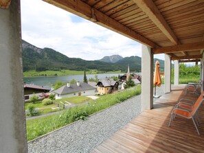 Balcony - Lavish Villa on an Exclusive Mountain in Weissensee With Sauna (Weissensee)