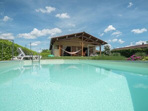 Outdoor pool - Spacious Holiday Home in Sadillac With Swimming Pool (Sadillac)