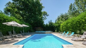 Outdoor pool - Graceful Mill in Champagnac With Swimming Pool (Champagnac)