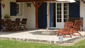 Villa | Balcony - Single Storey Villa, Right Beside an Internationally Renowned 27hole Golf Course (Vasles)