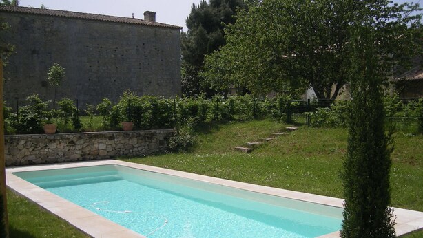 Pool - Beautiful Stone House With Private Pool Close to Saint-émilion (Saint-Cibard)