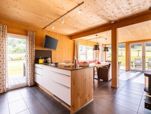 Chalet | Private kitchen - Luxurious Chalet in Sankt Georgen ob Murau with Hot Tub (Sankt Georgen am Kreischberg)