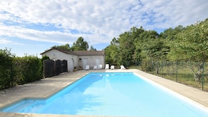 Outdoor pool - Cozy Apartment in Lablachère With Swimming Pool (Lablachere)