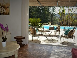 Villa | Living room - Peaceful Villa in Saint Paul de Vence With Swimming Pool (Saint-Paul-de-Vence)