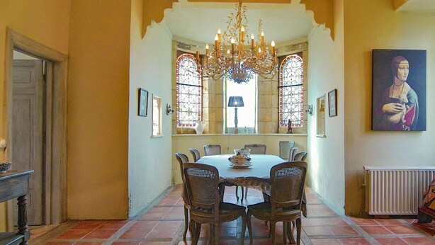 House | Dining - Expensive Mansion in Lauzun With Pool and Garden (Lauzun)