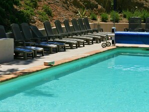 Outdoor pool - Modern House With Terrace, Near the Popular St. Maxime (Plan-de-la-Tour)
