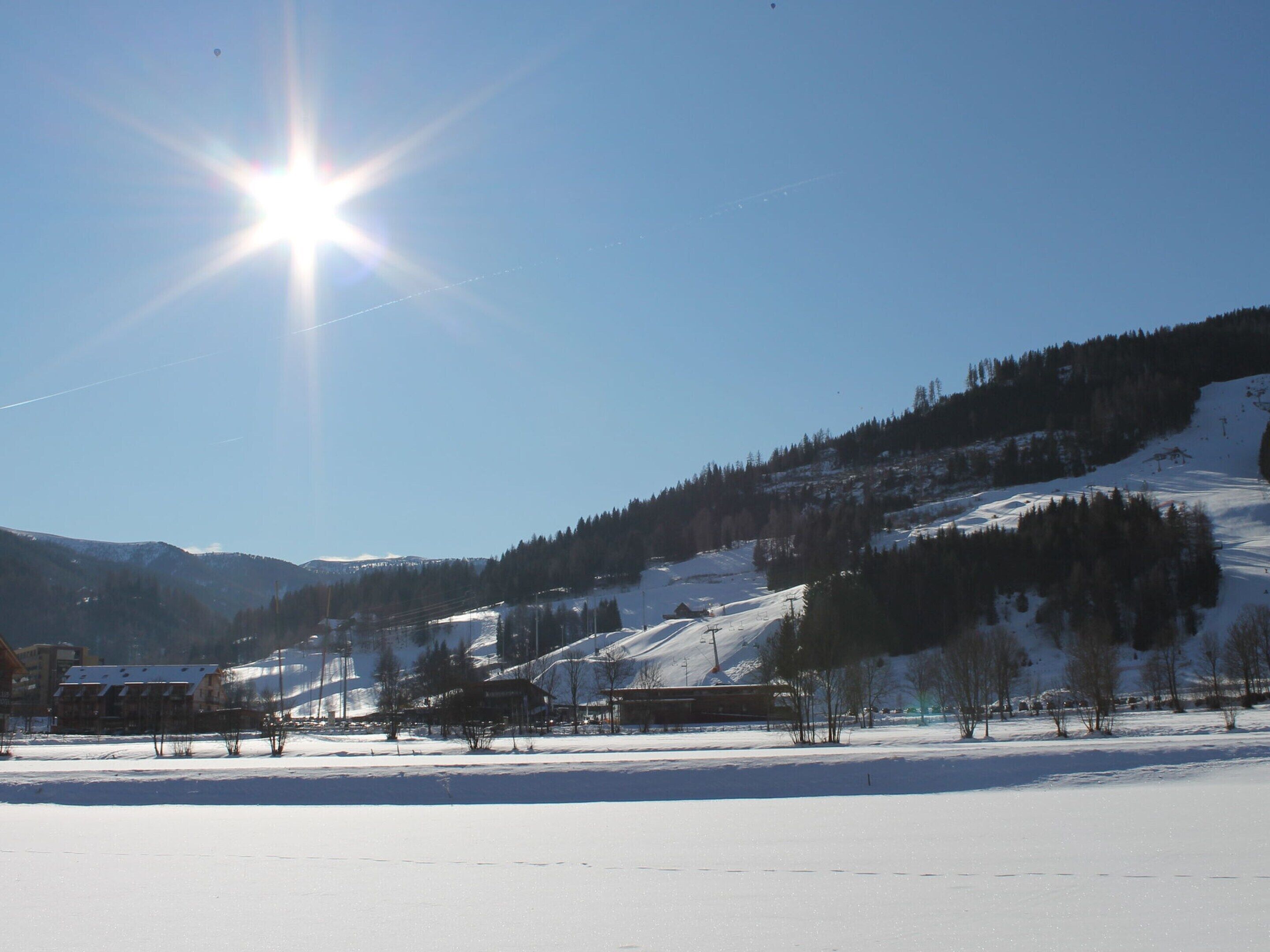 Vue depuis l’hébergement