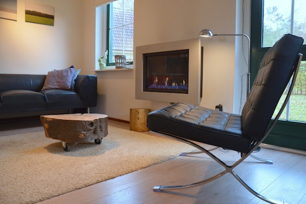 Living room - Holiday Home in Heeten Near Forest (Heeten)