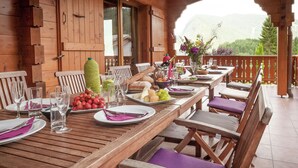 Ferienhaus | Balkon