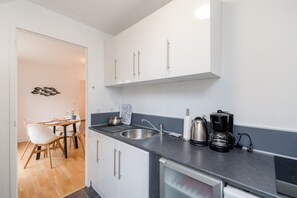 Private kitchen - Apartment in Port-en-bessin Near Seashore (Port-en-Bessin-Huppain)