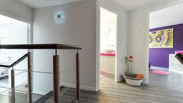 4 bedrooms, individually furnished, bed sheets