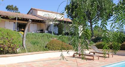 Southern French Villa With Private Pool and Stunning Views of the Mediterranean Sea