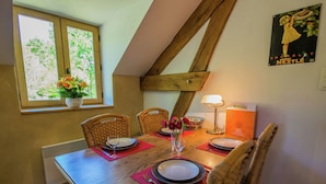 Dining - French Cottage With Private Pool and Spectacular Views (Montcabrier)