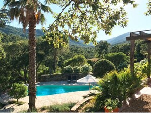 Pool - Peaceful Villa in Cogolin With Private Pool (La Mole)