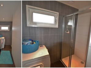 House | Bathroom | Combined shower/bathtub - Modern Cottage With a Spacious Garden Surrounded by Nature (Rhenen)