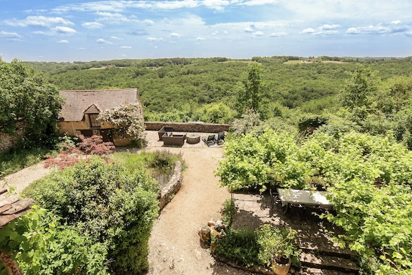 House | View from property - Country House in Dordogne Near Lascaux Cave (Les Eyzies)