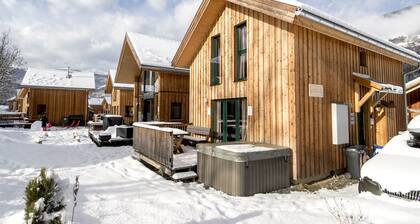 Appealing Chalet With hot tub