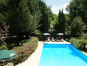 Outdoor pool - Holiday Home in Lamonzie-montastruc With Garden (Lamonzie-Montastruc)