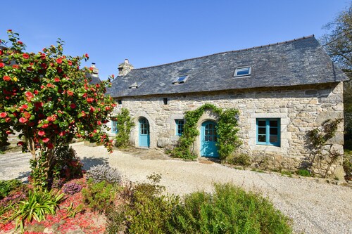 17th Century Breton Cottage With Modern Interior on the Edge of a Forest