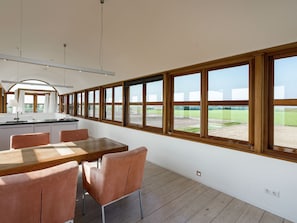Dining - Swanky Farmhouse in Nes Gem Dongeradeel With Sauna and Garden (Nes)