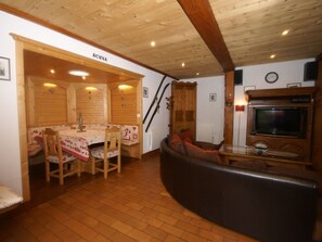 Living room - Chalet in Ventron Near Ski Lift (Ventron)