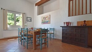 Dining - Beautiful Family Villa With Private Swimming Pool (Sainte-Maxime)