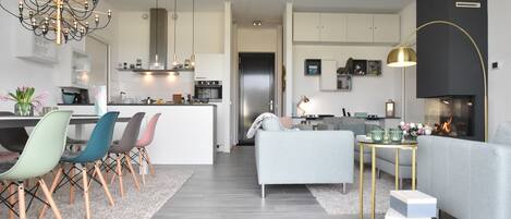 別墅 | 客廳 | 壁爐