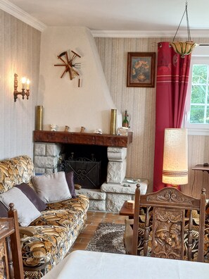 House | Living room - Charming Breton House in Henansal (Henansal)