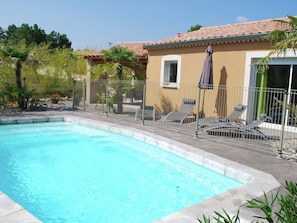 Exterior - Cozy Villa in Sampzon With Swimming Pool (Sampzon)