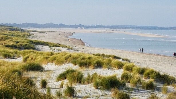 A beach with sand dunes and grassy areas. - Vintage Holiday Home in Kamperland near Lake Veerse (Kamperland)