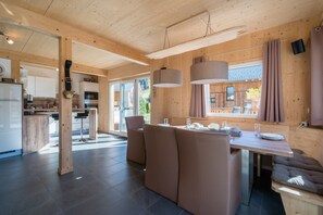 Living room - Superior Chalet With Whirlpool (Murau)
