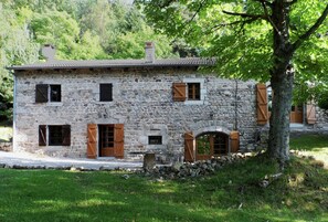 Villa | Exterior - Secluded Stone Villa Retreat (Saint-Pierre-sur-Doux)