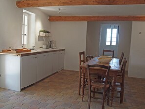 Villa | Private kitchen - Oppede Villa With Private Pool (Oppede)