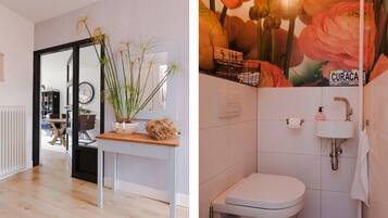 2 slaapkamers, individueel gemeubileerd, beddengoed