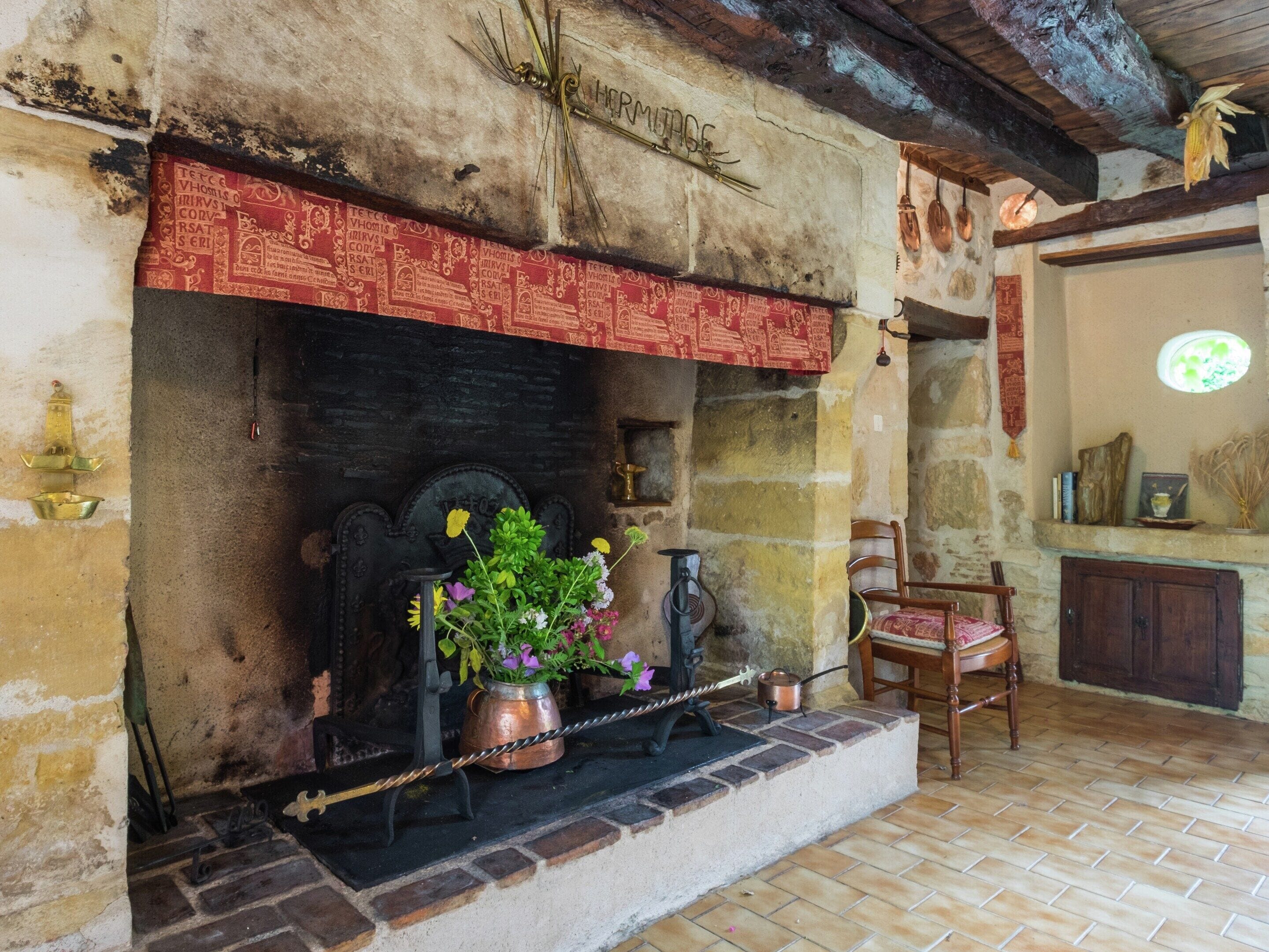 House | Living room | Fireplace