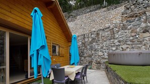 Balcony - Modern Holiday Home in Le Cheylard With Fireplace (Le Cheylard)