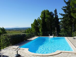 Outdoor pool - Villa With 3 Suites, Swimming Pool, Phenomenal View, Walking Distance Restaurant (Beaufort)