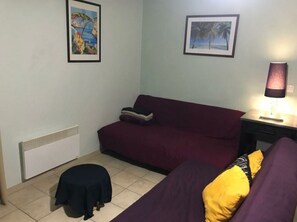 Fernseher, DVD-Player, Bücher