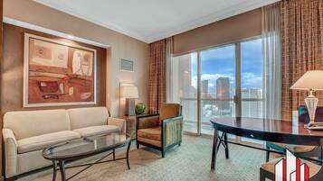 Een televisie en een kantoor