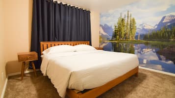 7 bedrooms, iron/ironing board, travel crib, WiFi