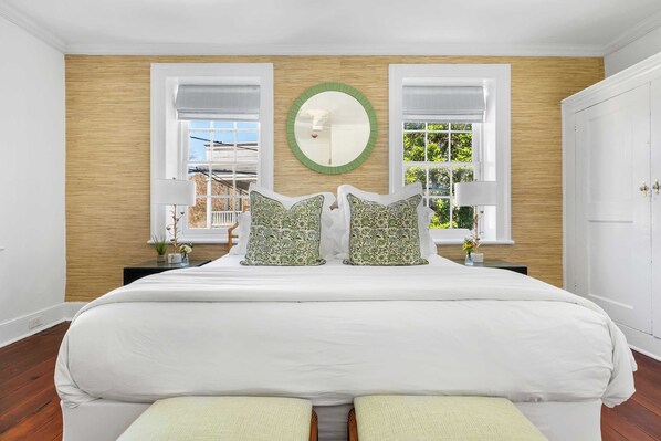 4 bedrooms, iron/ironing board, travel crib, WiFi