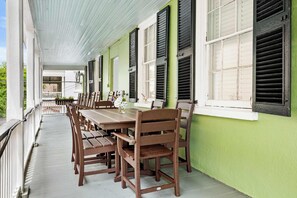 Outdoor dining - High Society | Historic District Gem Near King St (Charleston)