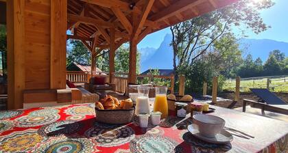 Chalet de luxe au pied des pistes avec piscine, spa & hammam - Samoens