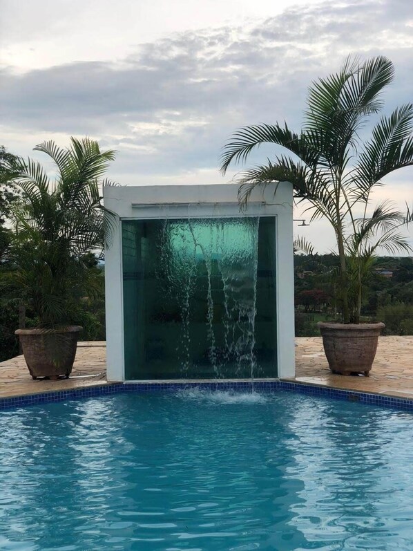 Outdoor pool - Sítio Refúgio do Alto (Piracicaba)