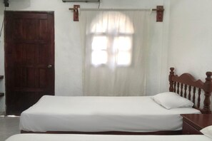 Free WiFi, bed sheets