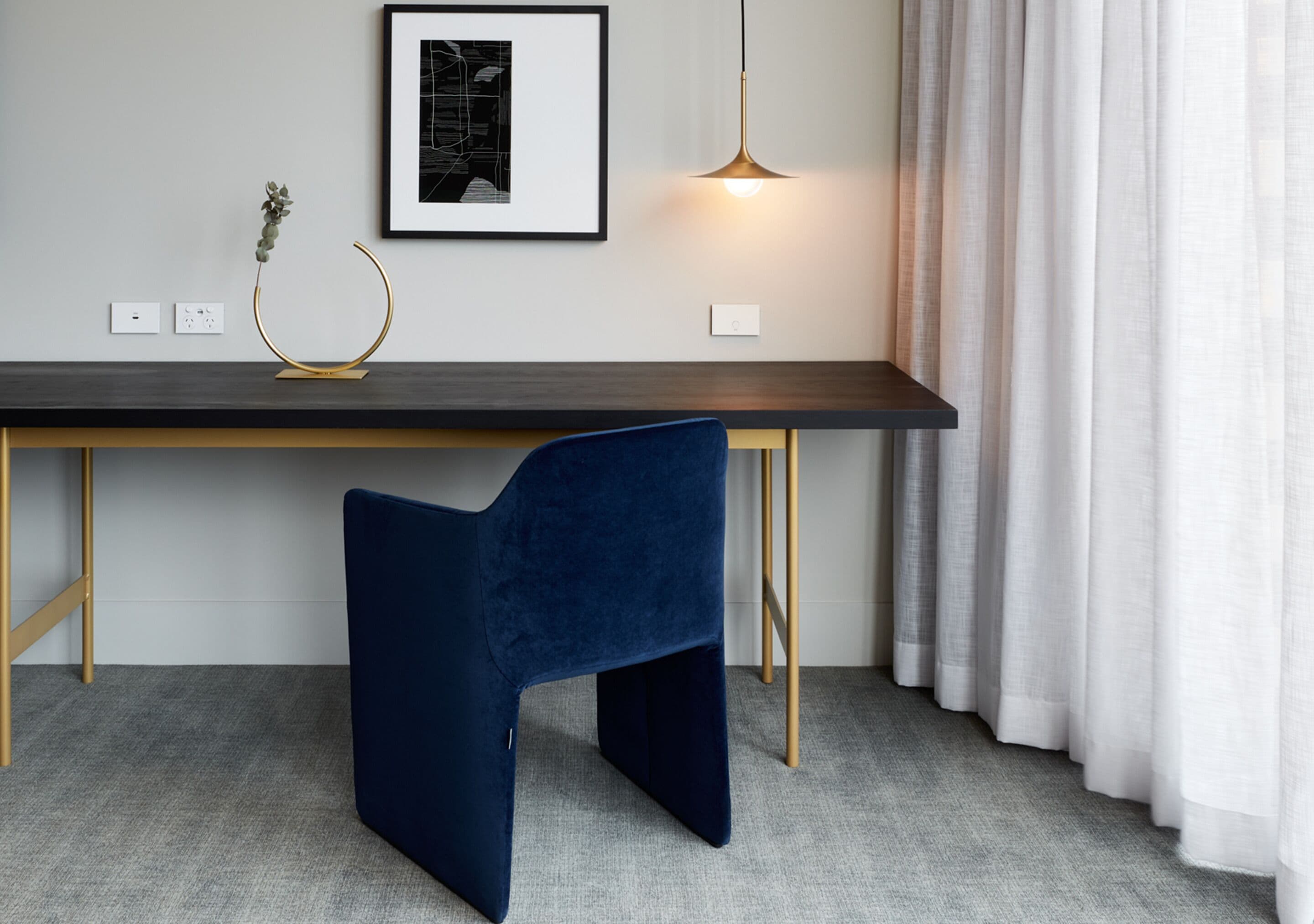 premium bedding, free minibar items, in-room safe, desk