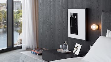 Premium bedding, minibar, in-room safe, desk