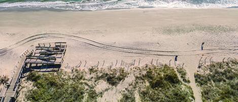 Am Strand, Strandtücher